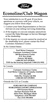 Thumbnail 1995 Ford Econoline Club Wagon Owner Manual