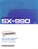 Thumbnail PIONEER SX-990 RECEIVER OWNER AND SERVICE MANUAL VINTAGE