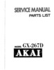 Thumbnail akai gx-267d service Owner Manual !!!