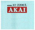 Thumbnail Akai at-2200 2200l Owner Manual and MORE !!!