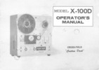 Thumbnail Akai X-100D Owner Manual !!! Thumbnail Akai X-100D Owner Manual !!!