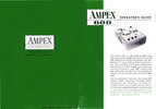 Thumbnail AMPEX 600 TAPE RECORDER OPERATORS GUIDE