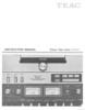 Thumbnail TEAC 5500 STEREO TAPE DECK INSTRUCTION MANUAL Thumbnail TEAC 5500 STEREO TAPE DECK INSTRUCTION MANUAL