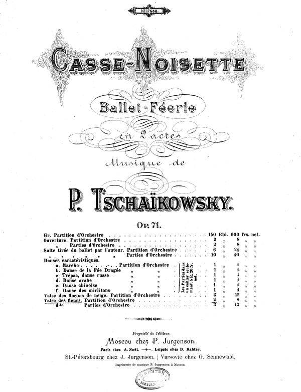 Product picture Tschaikowsky Valse des Fleurs by The Nutcracker